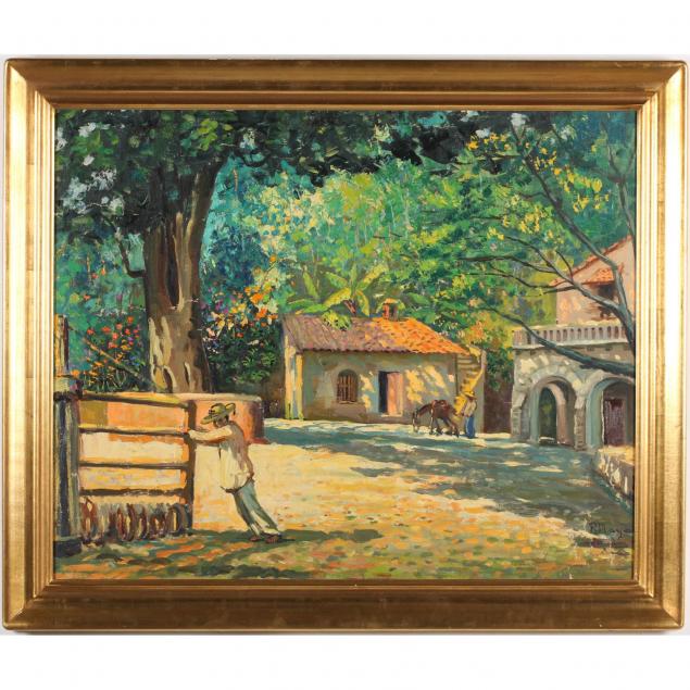 american-school-painting-la-hacienda