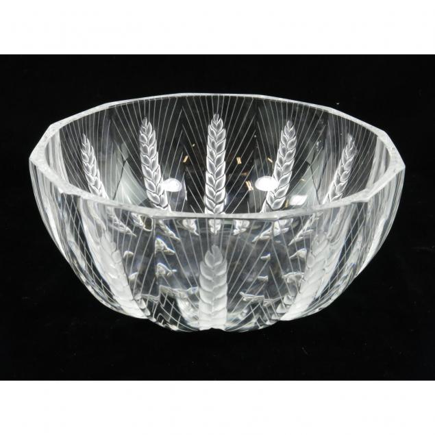 lalique-crystal-wheat-pattern-bowl