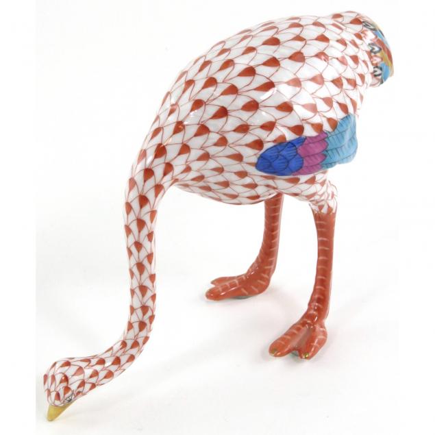 herend-porcelain-ostrich