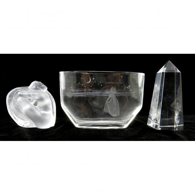 three-pieces-of-continental-signed-art-glass