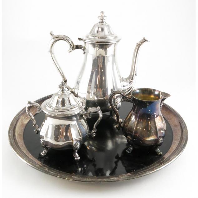 chippendale-pattern-three-piece-silver-plate-tea-set