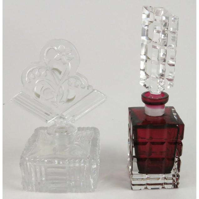 two-glass-perfume-bottles