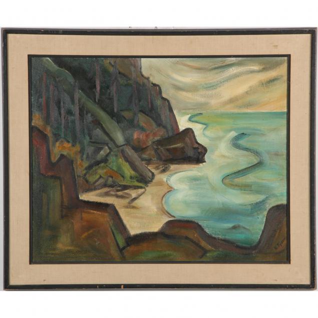 american-school-seascape-painting-20th-century