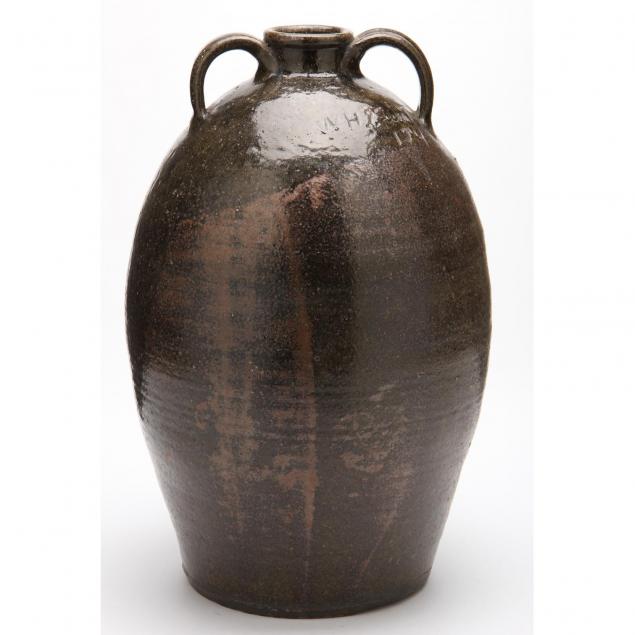 nc-pottery-molasses-jug-wade-smith-1855-1928-lincoln-county