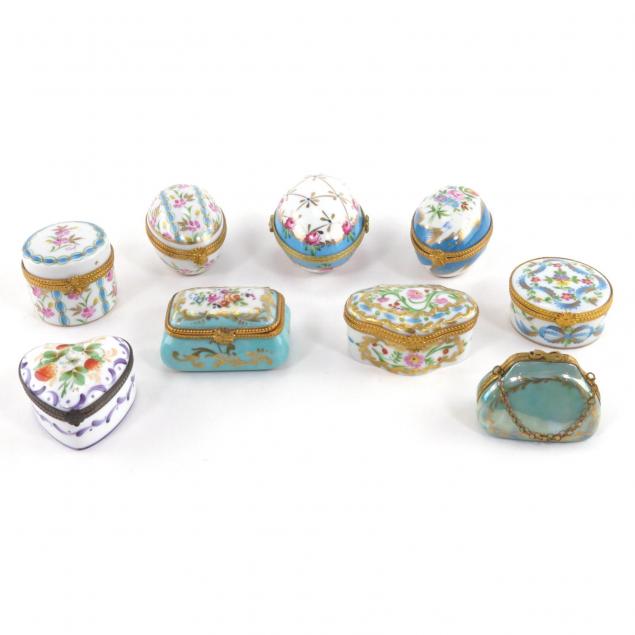 nine-limoges-handpainted-porcelain-pill-boxes
