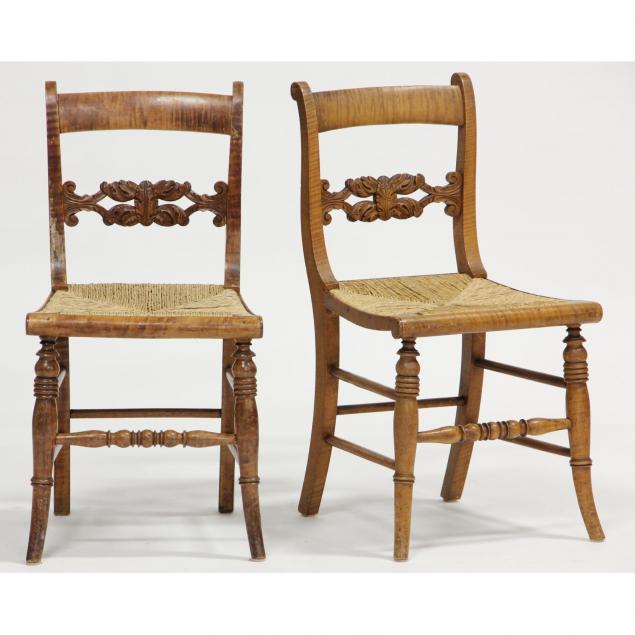 pair-of-new-england-tiger-maple-side-chairs