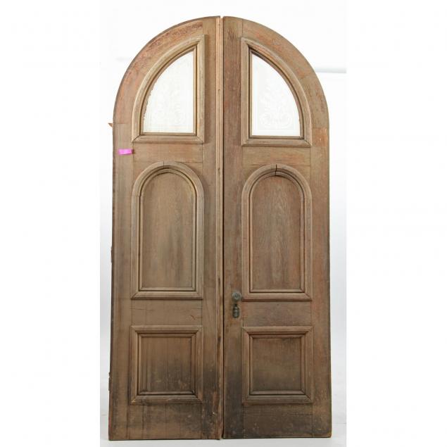 pair-of-large-architectural-arched-doors