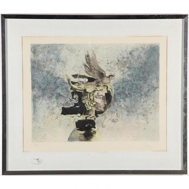 mid-century-aquatint-of-a-figure-with-a-bird