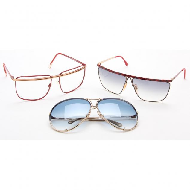 group-of-three-vintage-designer-glasses