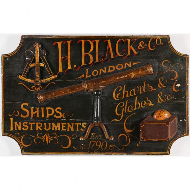 decorative-trade-sign-h-black-co-london