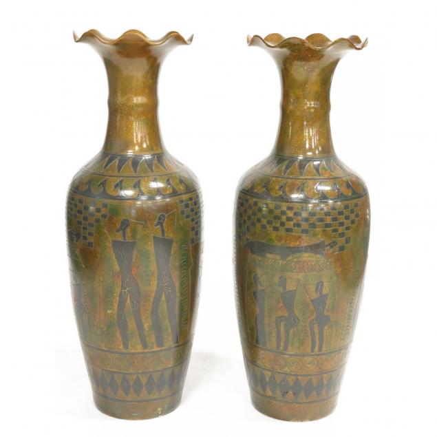 pair-of-monumental-tribal-style-urns