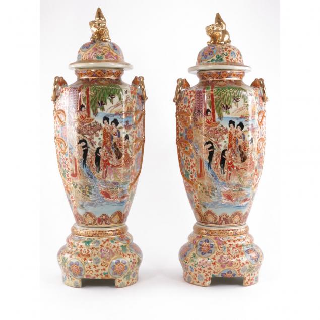 pair-of-asian-lidded-urns
