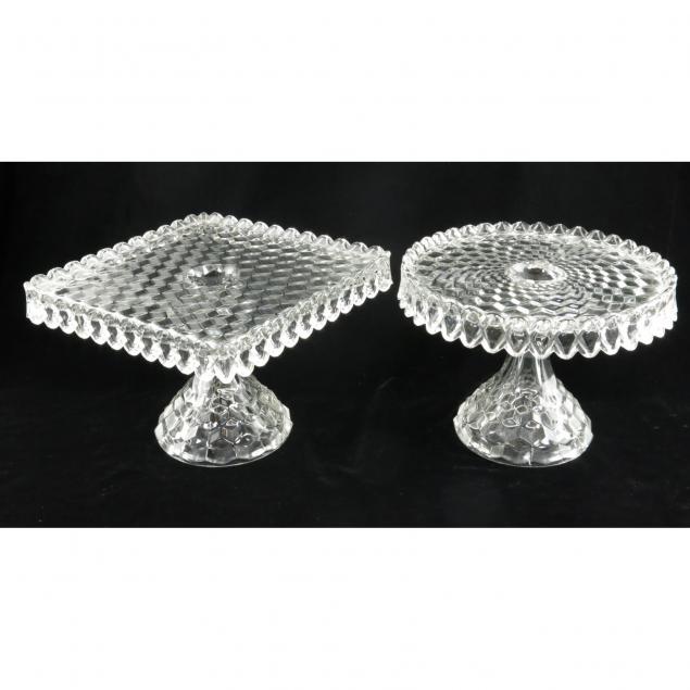 two-fostoria-glass-cake-stands