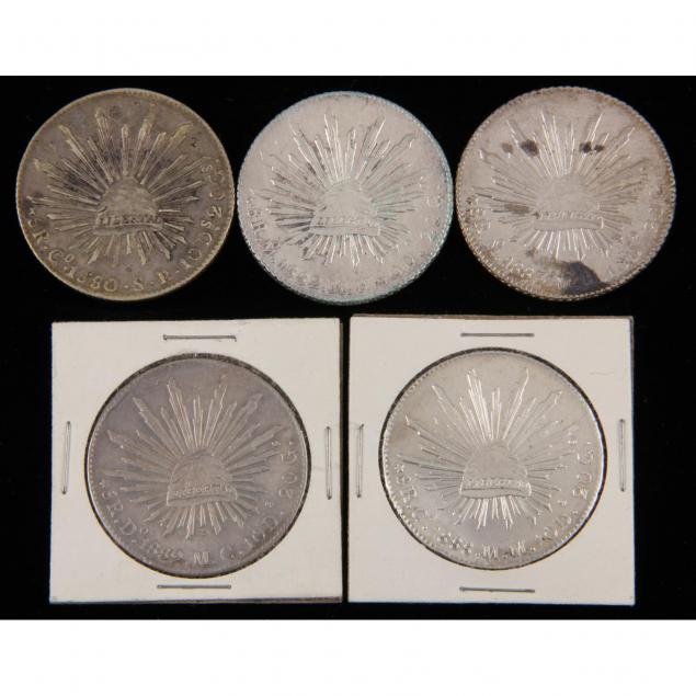 mexico-republic-five-1880s-silver-8-reales