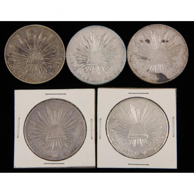 mexico-republic-five-1880s-silver-8-reales