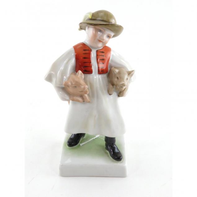 herend-figurine-of-a-boy