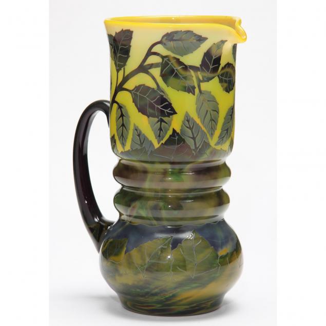 ryszard-ramski-cameo-glass-pitcher