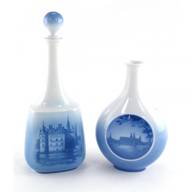 two-royal-copenhagen-landmark-bottles