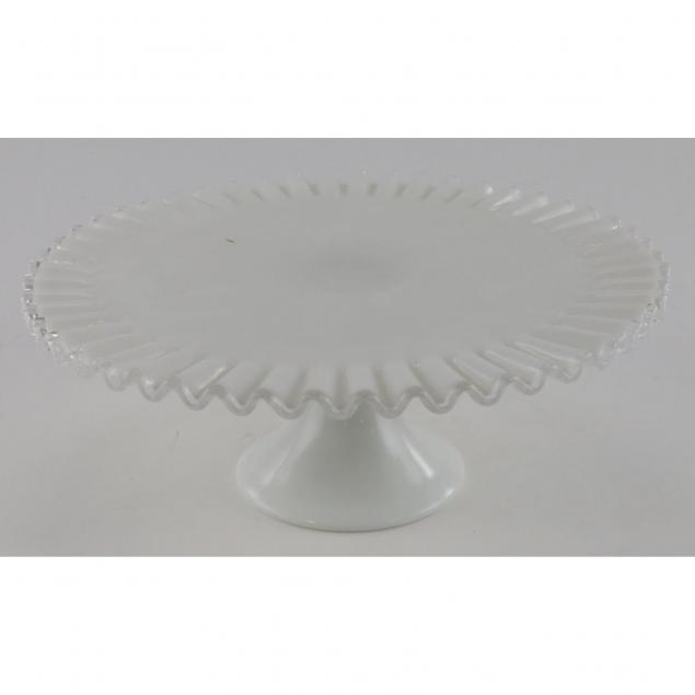 vintage-silver-crest-cake-plate