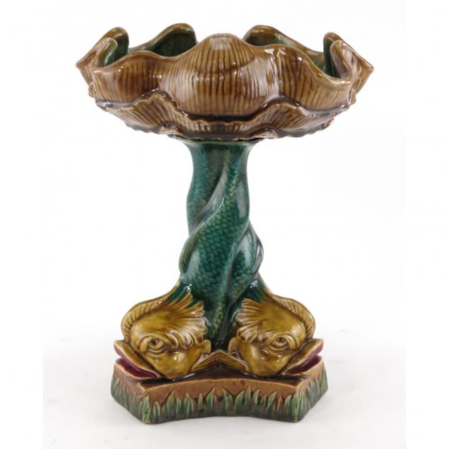 contemporary-majolica-figural-compote