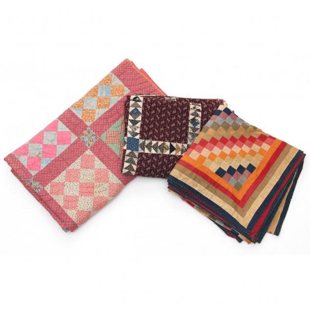 three-vintage-quilts