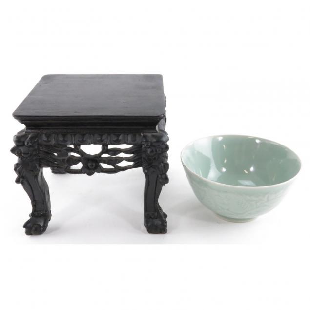chinese-celadon-bowl-on-stand