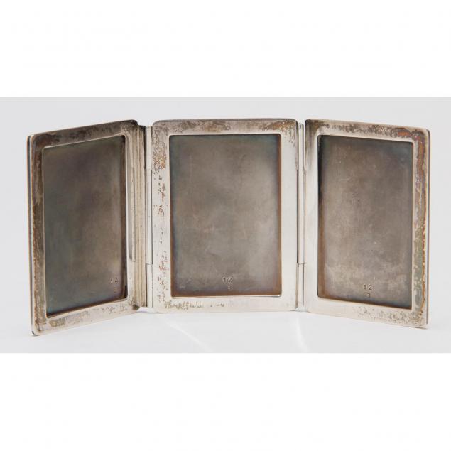 a-tiffany-co-sterling-silver-triptych-frame