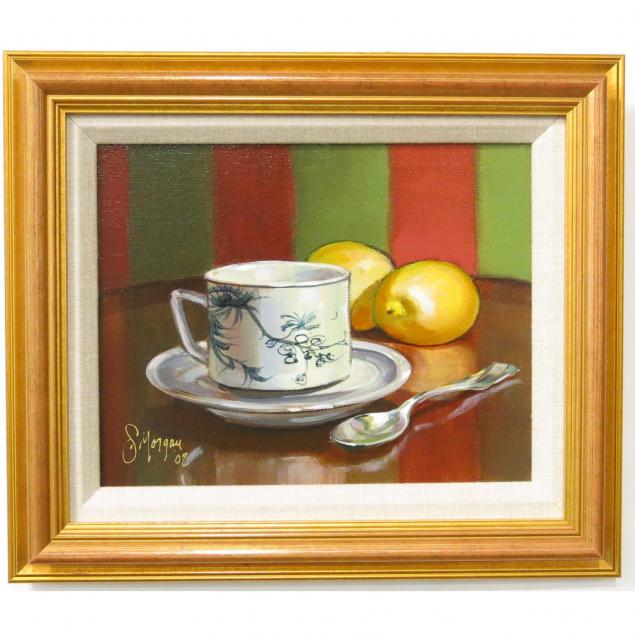 s-morgan-nc-still-life-with-tea-cup-lemons