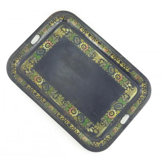 victorian-stenciled-and-painted-toleware-tray