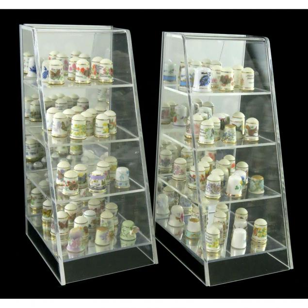 seventy-seven-collectible-thimbles-with-two-display-cases