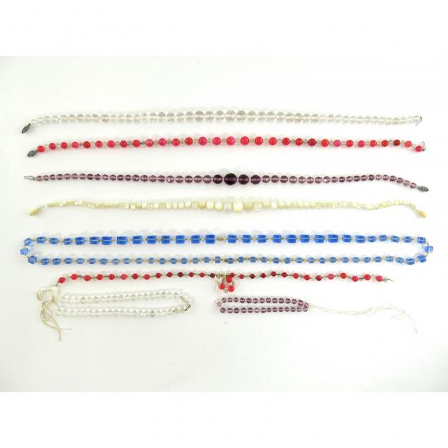 assorted-vintage-glass-bead-necklaces