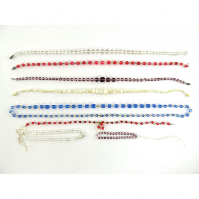 assorted-vintage-glass-bead-necklaces