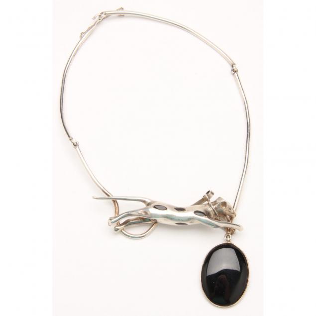 sterling-and-onyx-panther-necklace-misty-taylor