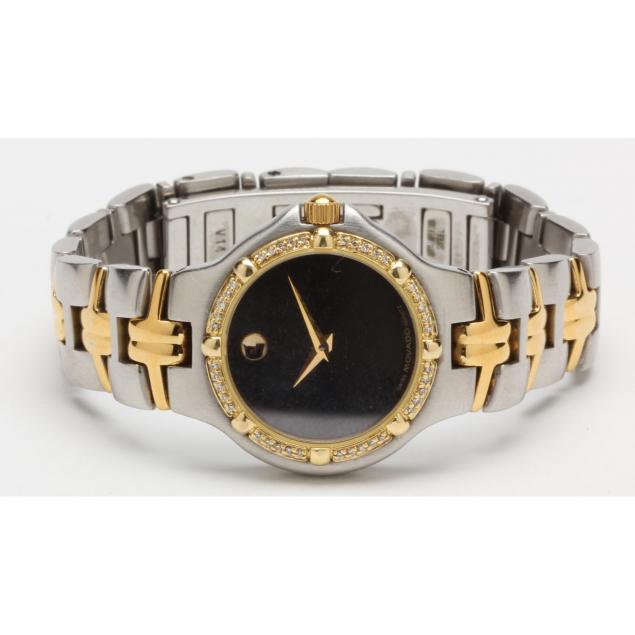 lady-s-two-tone-watch-movado