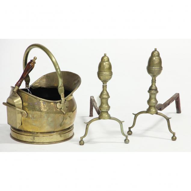 coal-scuttle-and-andirons