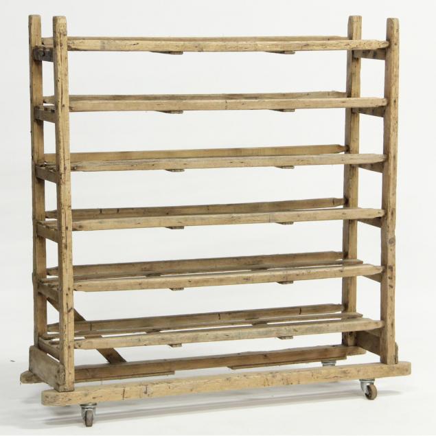 french-country-pine-bread-trolley