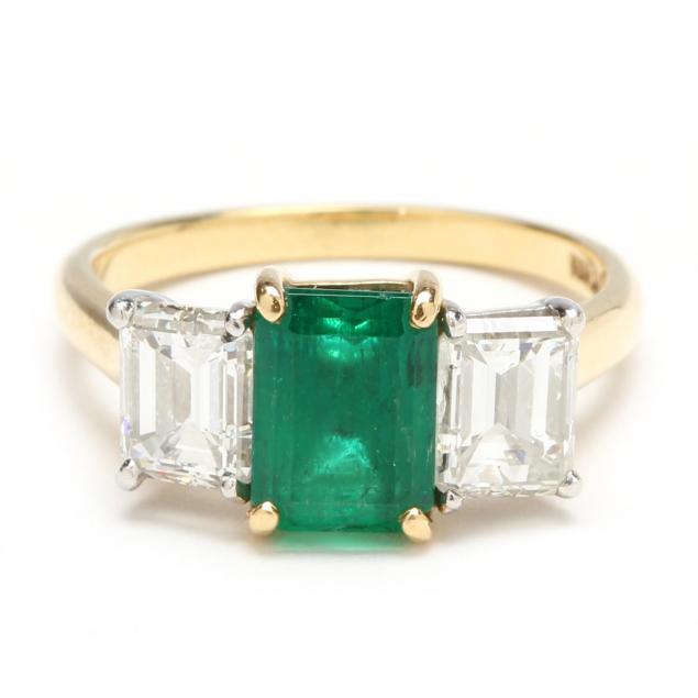 emerald-and-diamond-ring