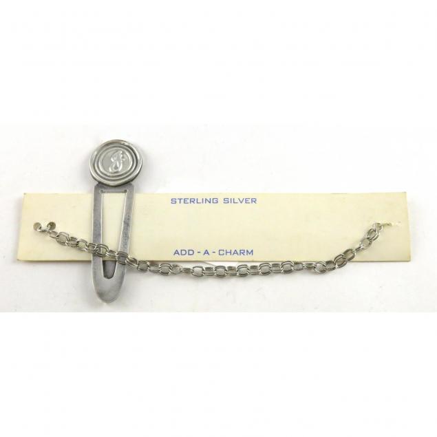 sterling-silver-charm-bracelet-book-mark