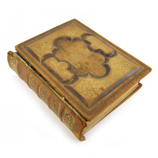 antique-leather-bound-family-bible
