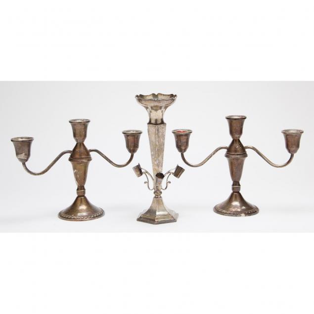 pair-of-sterling-silver-candelabra-and-an-epergne-stand
