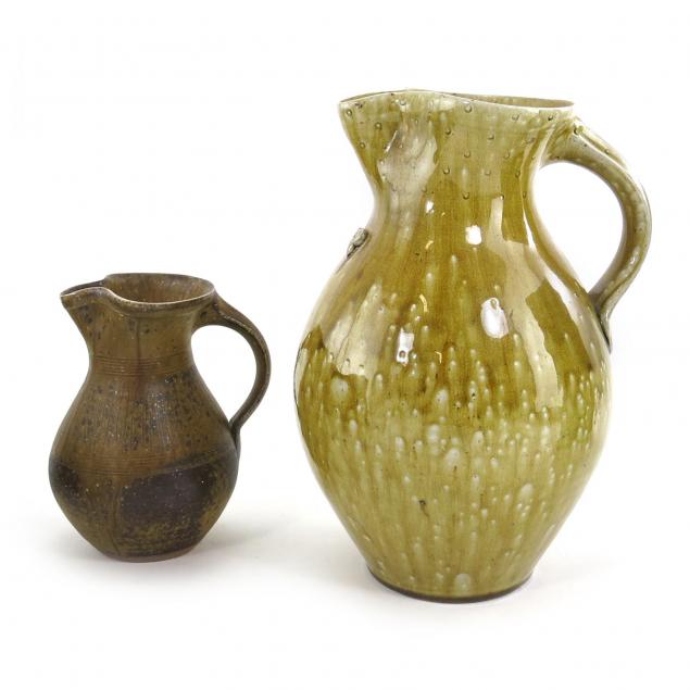 nc-pottery-two-pitchers-mark-hewitt