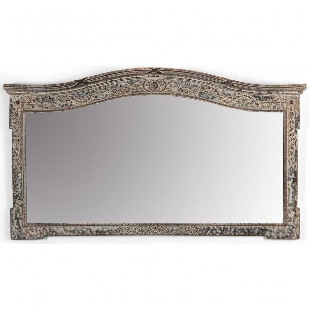 contemporary-overmantle-mirror
