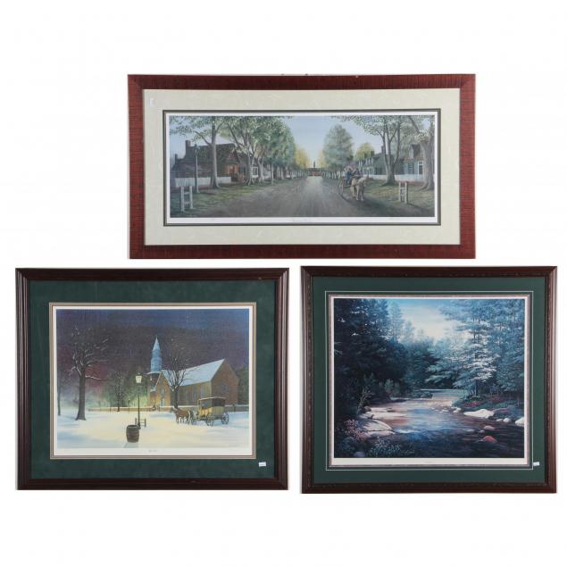 three-framed-landscape-prints