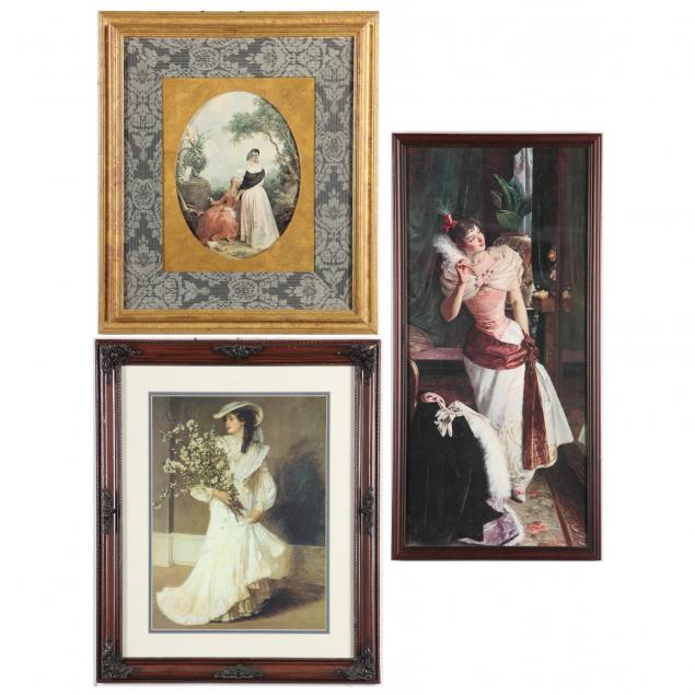 three-framed-decorative-prints-of-women