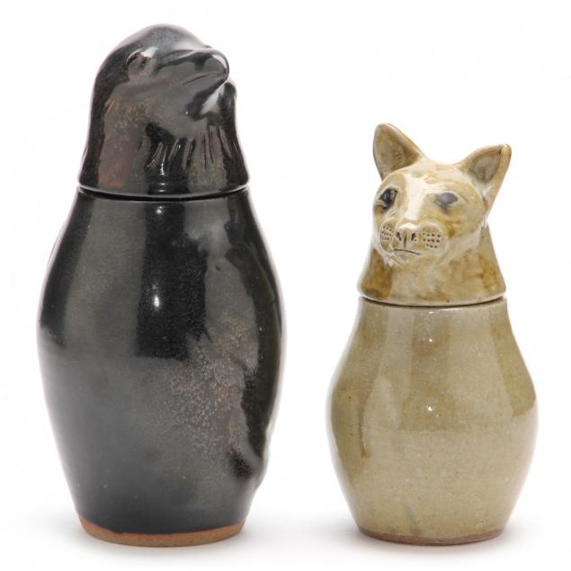 nc-folk-pottery-pamela-owens-two-figural-canisters