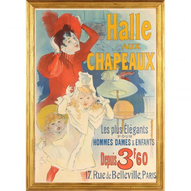 jules-cheret-french-1836-1932-halle-aux-chapeaux-poster