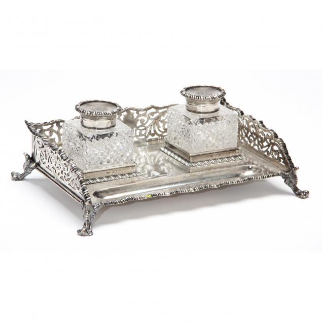 george-v-silver-inkstand