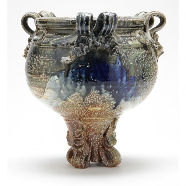 studio-pottery-don-reitz-pa-1929-2014-footed-urn
