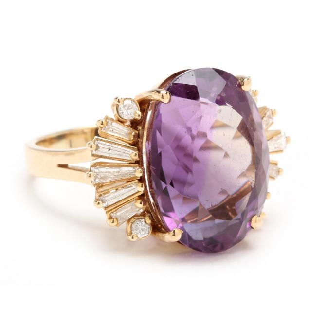 14kt-amethyst-and-diamond-ring