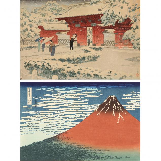 two-japanese-woodblocks-by-celebrated-artists